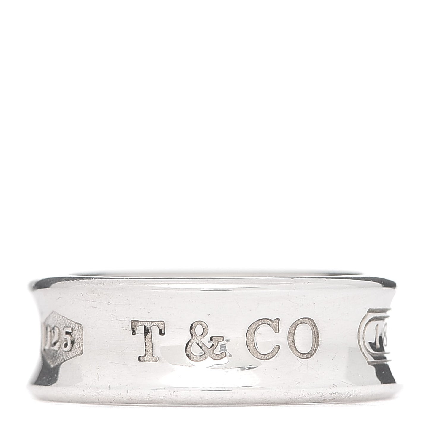Sterling Silver 1837 Band Ring 52 6