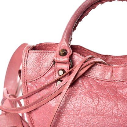 Balenciaga Agneau Classic Hardware Mini City Rose Bombon Raspberry 20 of 26
