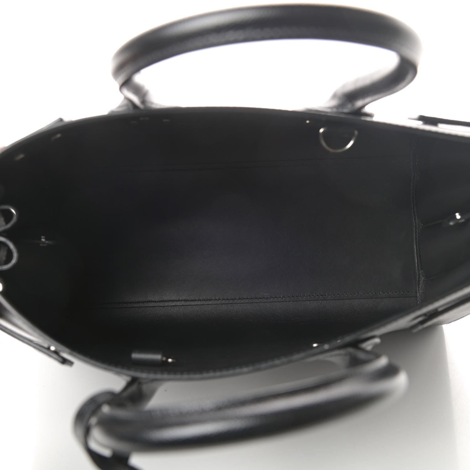 Saint Laurent Grained Calfskin Small Sac De Jour Black 6 of 10