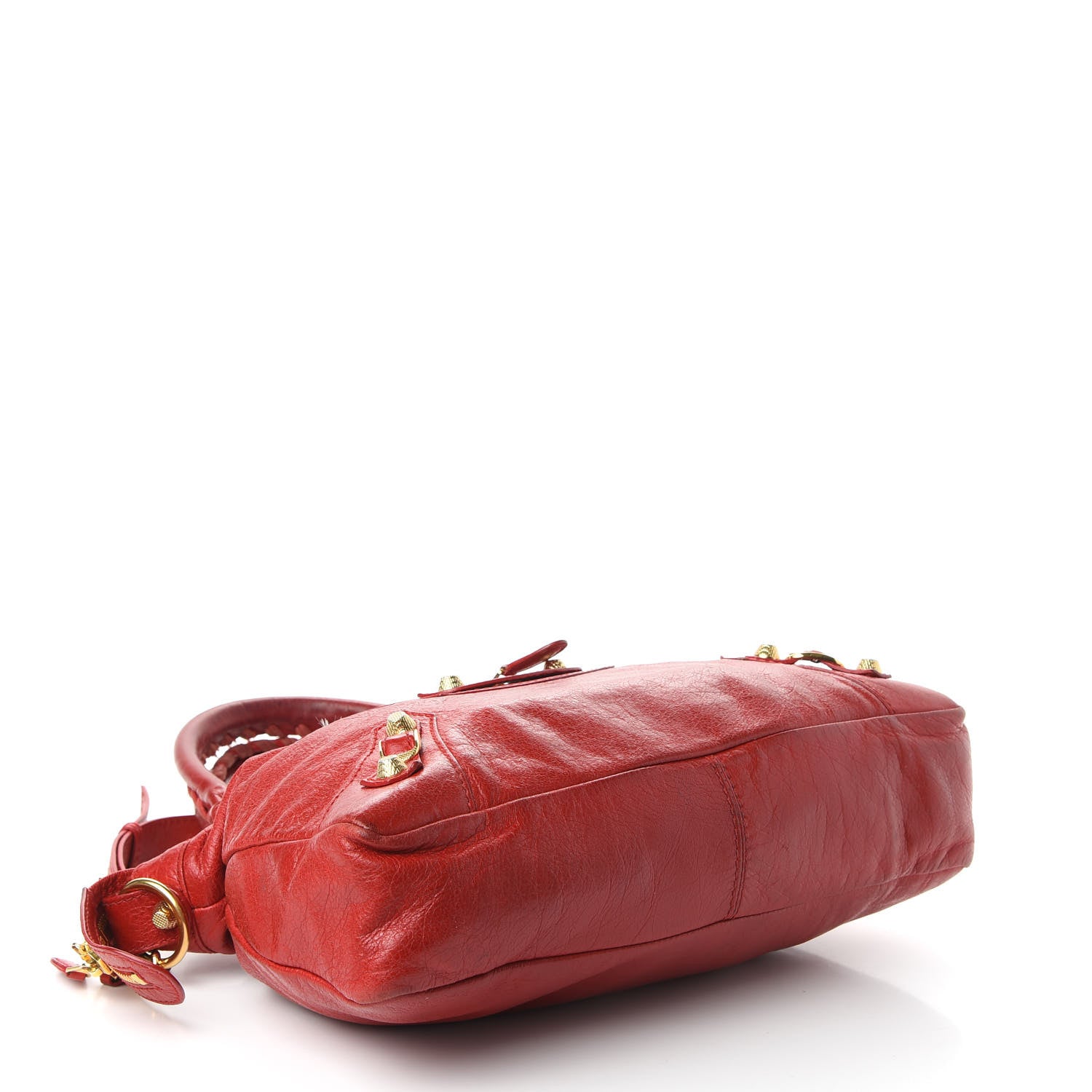 Balenciaga Agneau Giant 12 Gold Hardware Town Rouge Lipstick 4 of 10