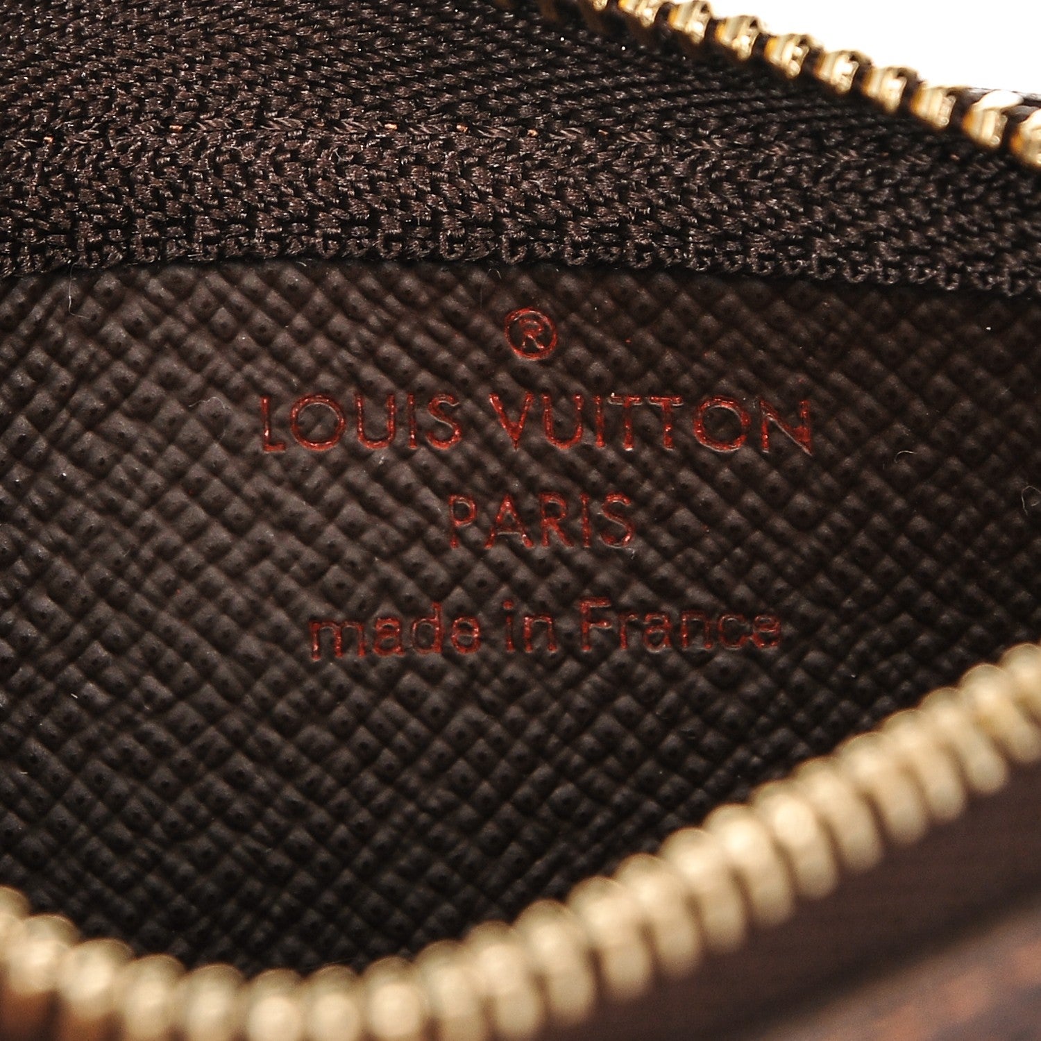 Louis Vuitton Damier Ebene Key Pouch 6 of 6
