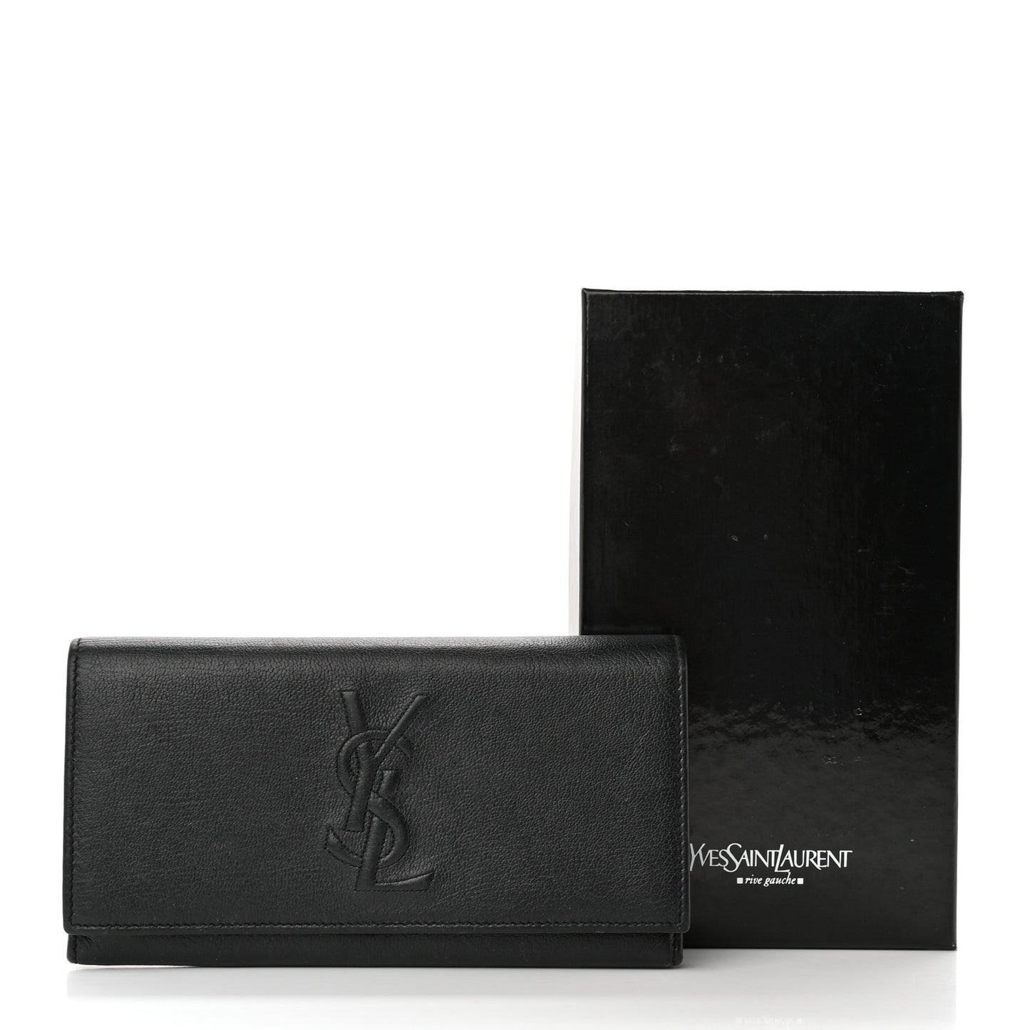 Chevre Belle De Jour Flap Wallet Black