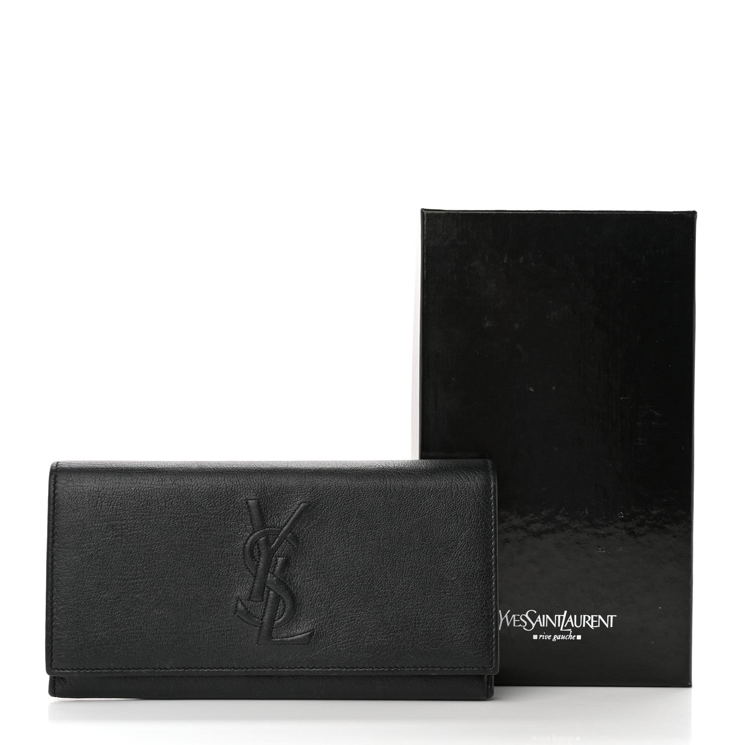 Saint Laurent Chevre Belle De Jour Flap Wallet Black 13 of 13
