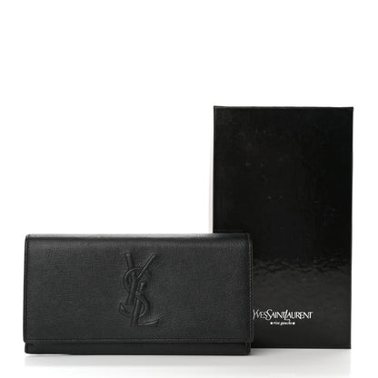 Saint Laurent Chevre Belle De Jour Flap Wallet Black 13 of 13