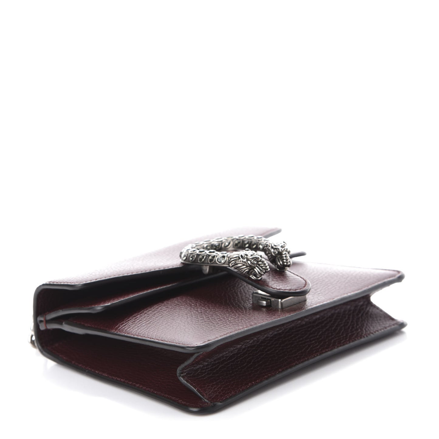 Dollar Calfskin Crystal Mini Dionysus Shoulder Bag Vintage Bordeaux