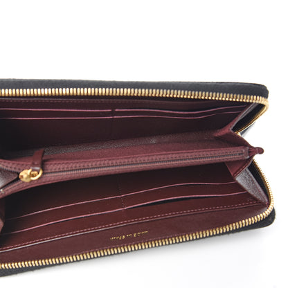 Chanel Caviar Quilted Large Gusset Zip Around Wallet Black 5 of 9
