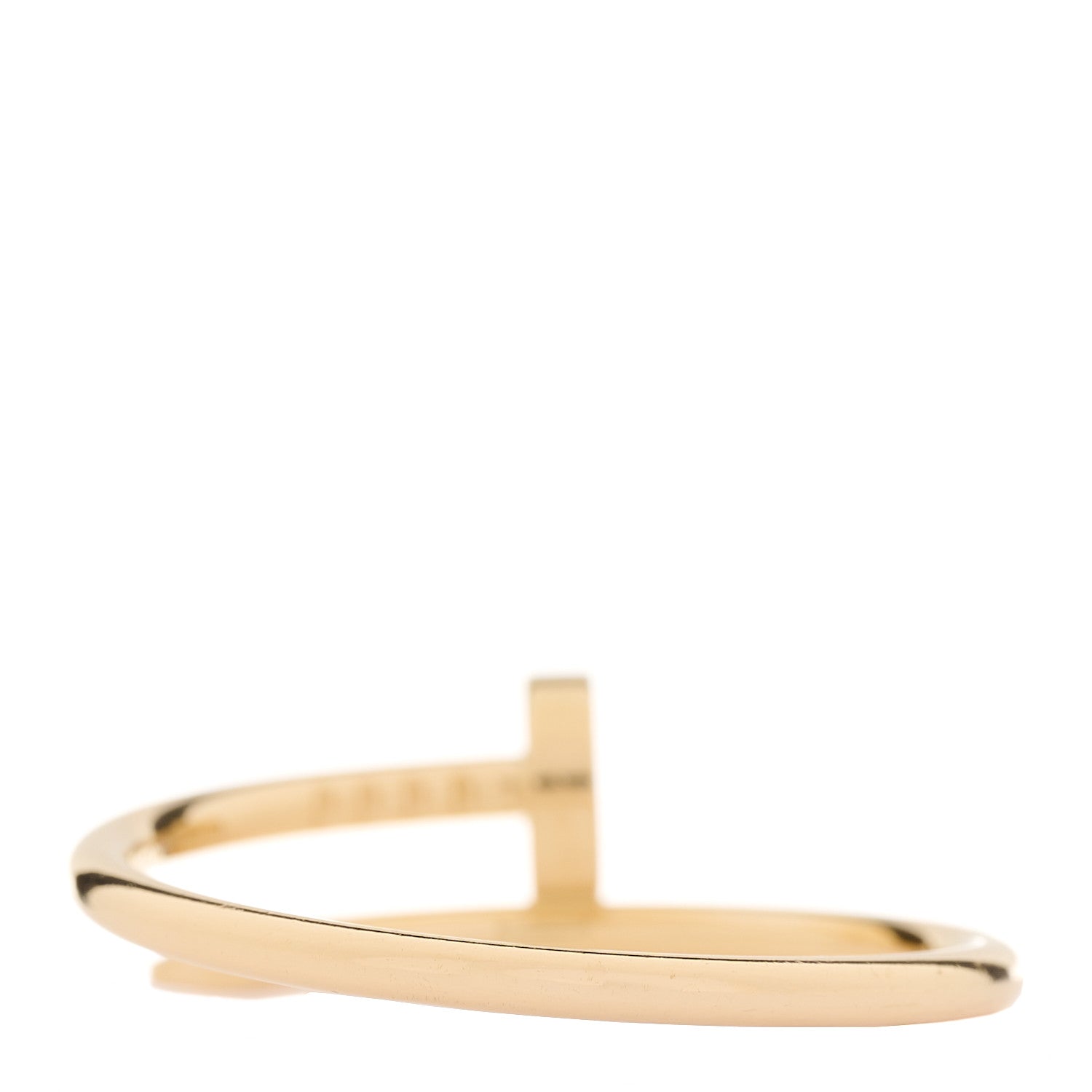 Cartier 18K Yellow Gold Small Juste Un Clou Ring 63 10.25 3 of 6
