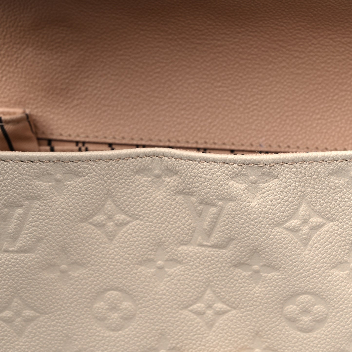 Empreinte Pochette Metis Beige Rose Creme