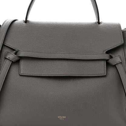 Celine Grained Calfskin Mini Belt Bag Grey 8 of 12