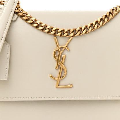 Saint Laurent Calfskin Medium Monogram Sunset Crema Soft 9 of 12