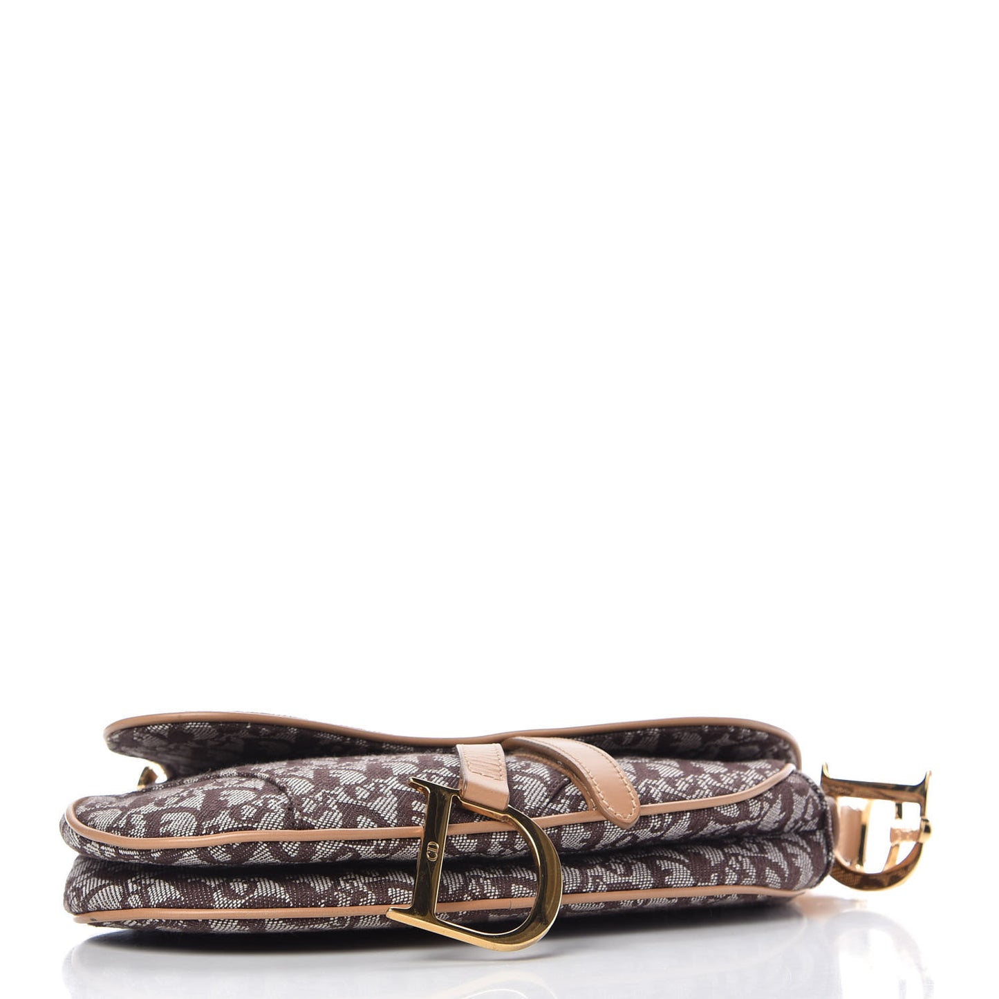Monogram Saddle Bag Brown