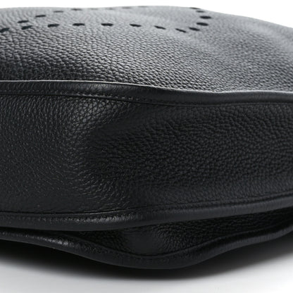 Hermes Taurillon Clemence Evelyne III TGM Black 9 of 9