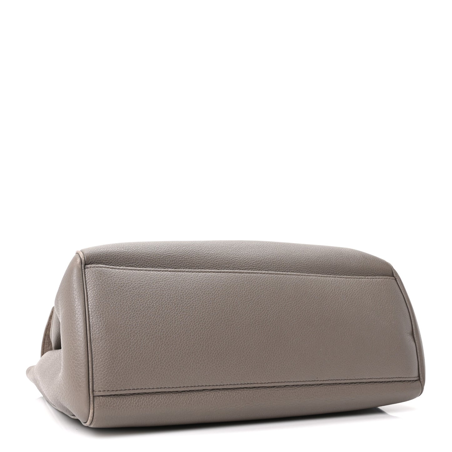 Supple Grained Calfskin Medium Soft 16 Bag Pebble