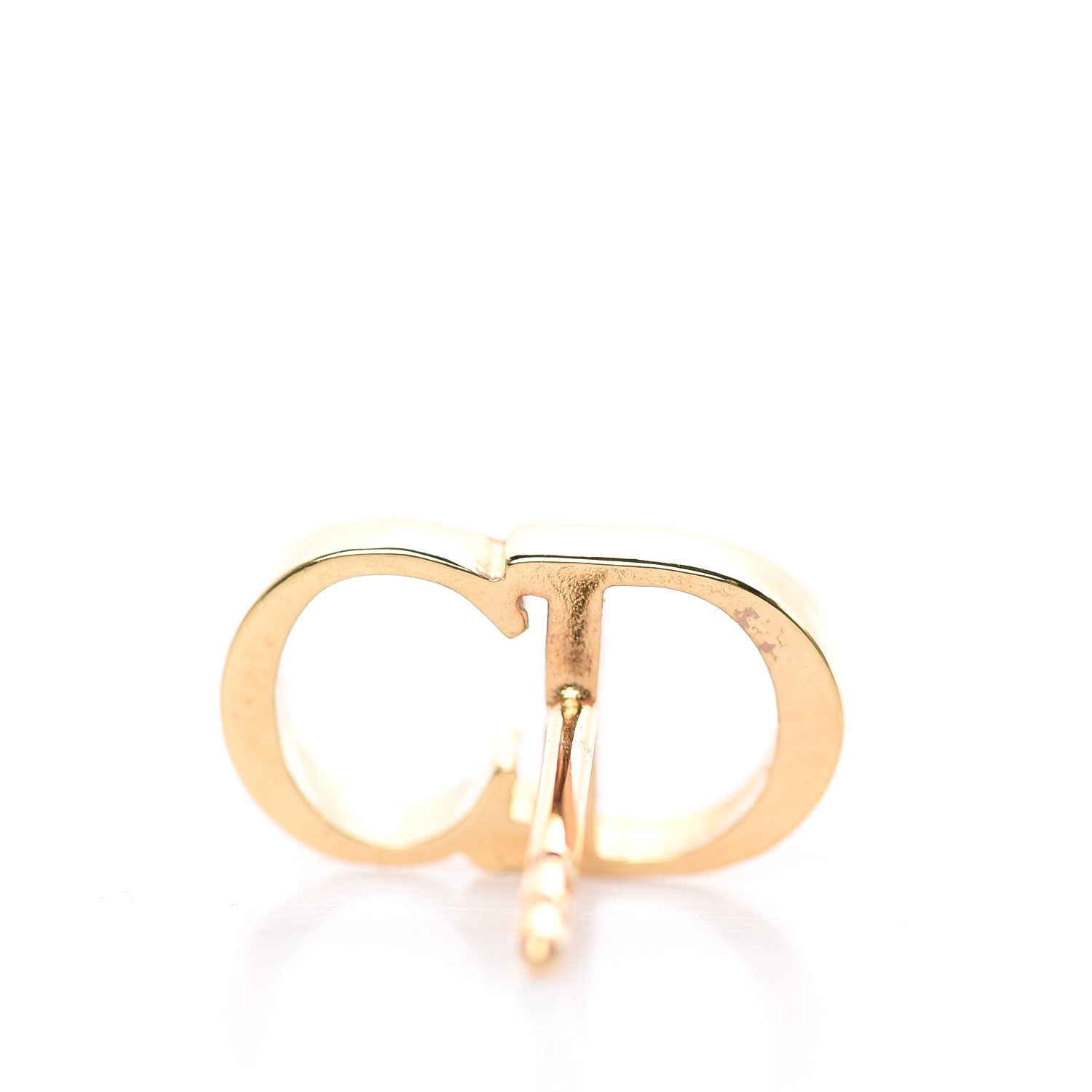 Christian Dior Danseuse Etolie Chain Drop Earrings Gold 4 of 4
