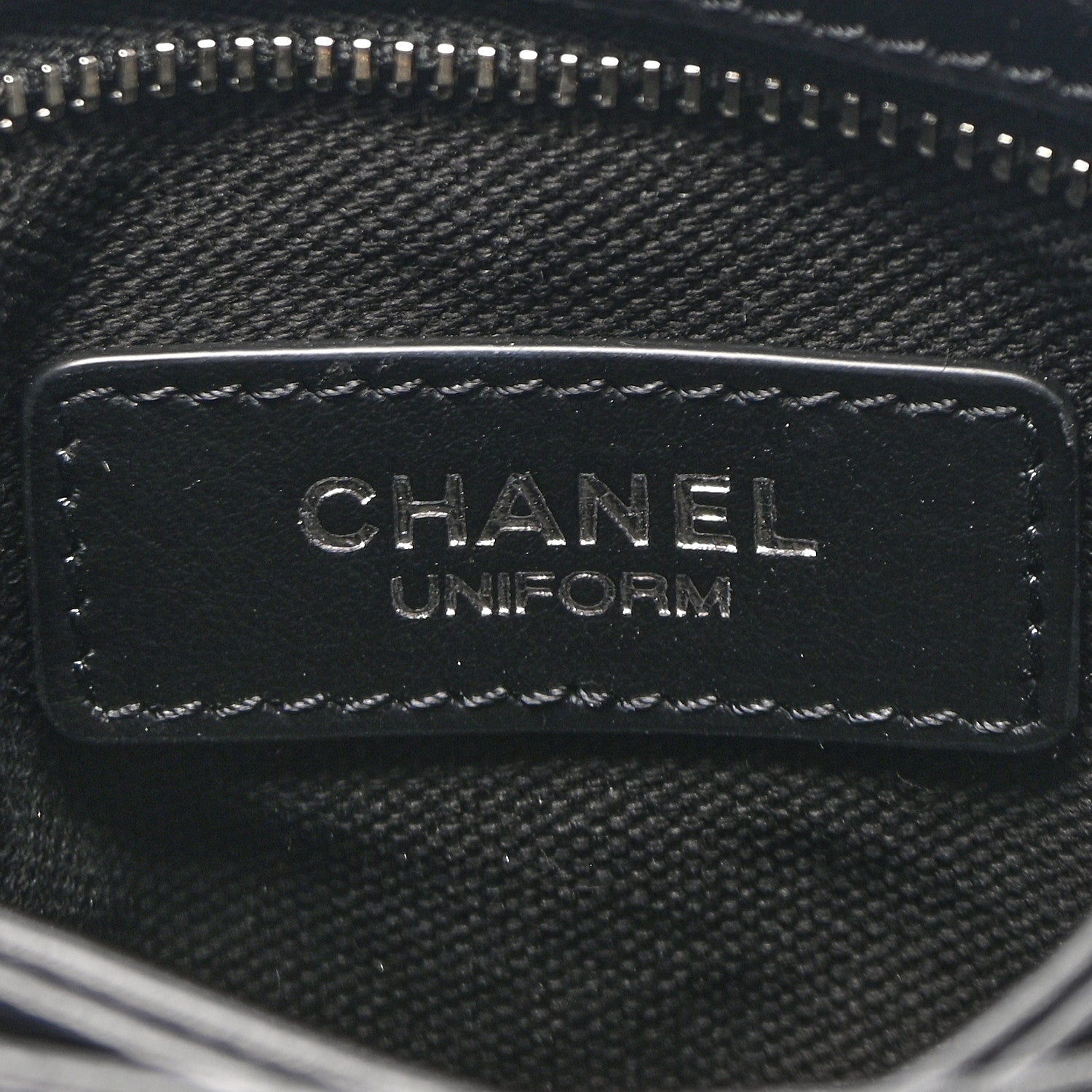 Chanel Lambskin Quilted Crossbody Bag Black 6 of 12