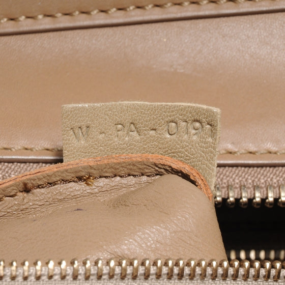 Smooth Calfskin Mini Luggage Camel