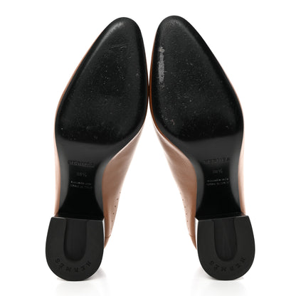 Hermes Calfskin Trot Mules 38.5 5 of 9