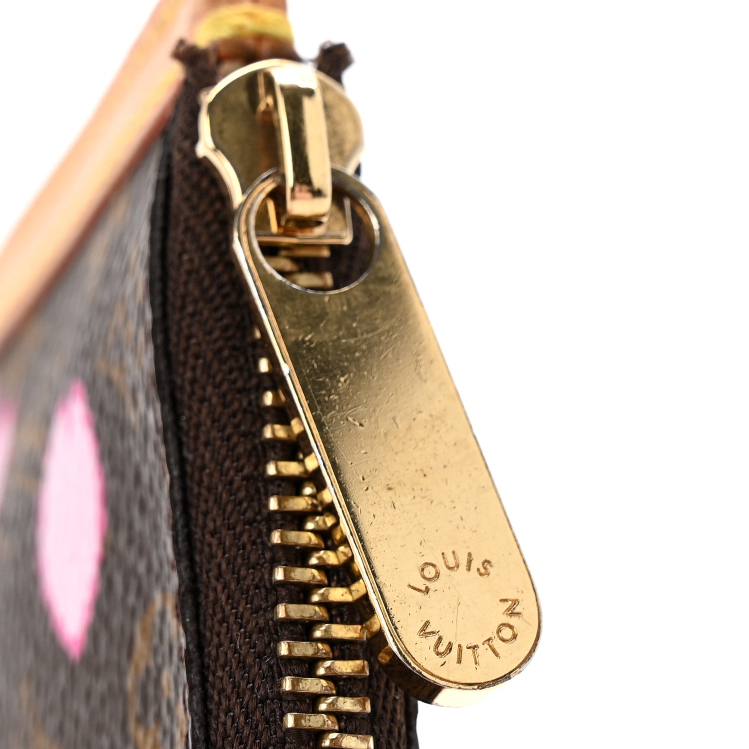 Louis Vuitton Monogram Cherry Blossom Key Pouch Brown 8 of 8
