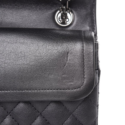 Chanel Metallic Sheepskin Quilted 2.55 Reissue 225 Flap Black 10 of 12