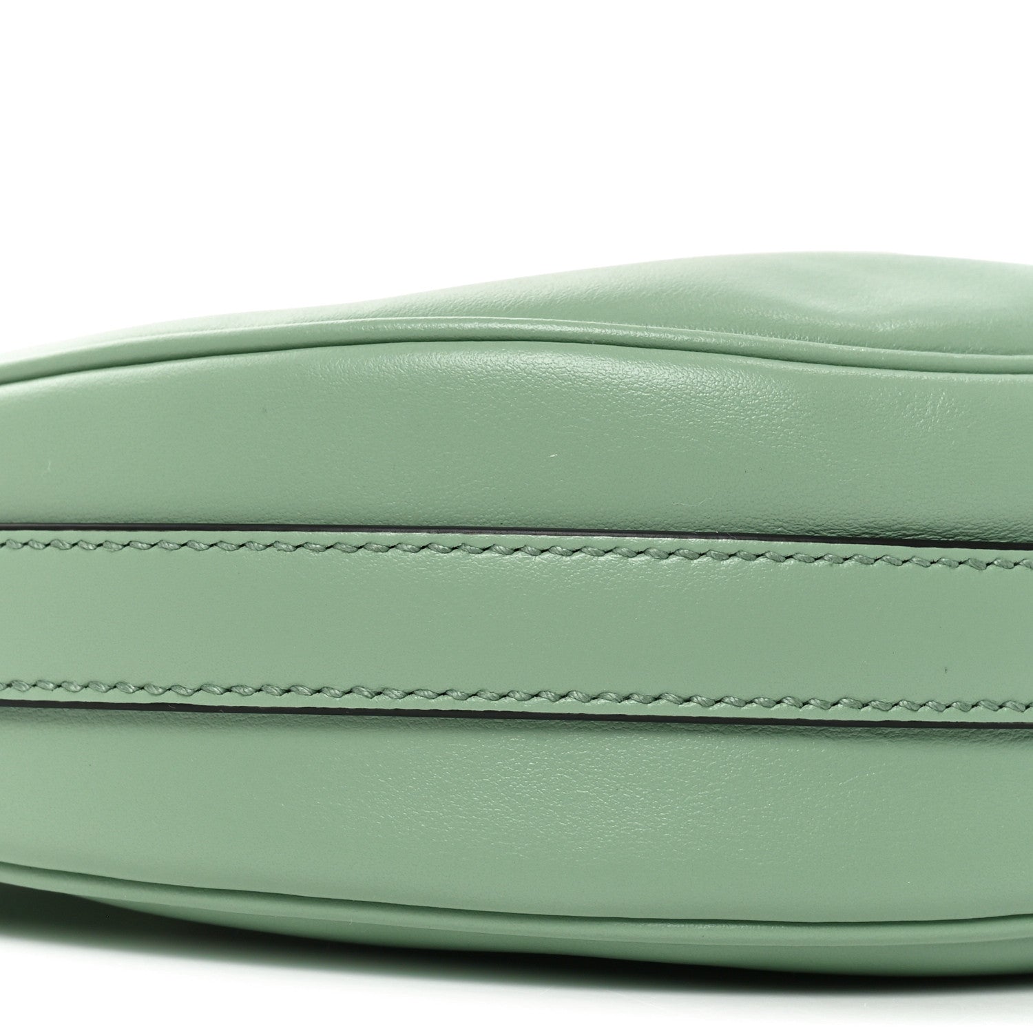 Prada Soft Calfskin Arque Shoulder Bag Acquamarina 8 of 9