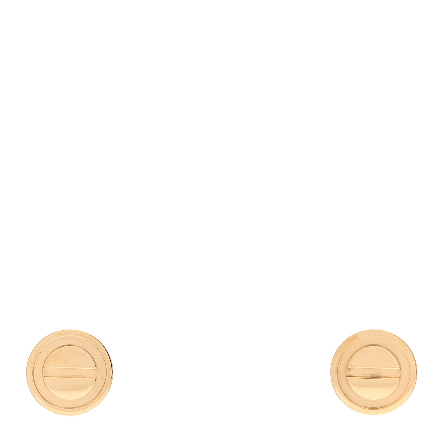 18K Yellow Gold LOVE Earrings