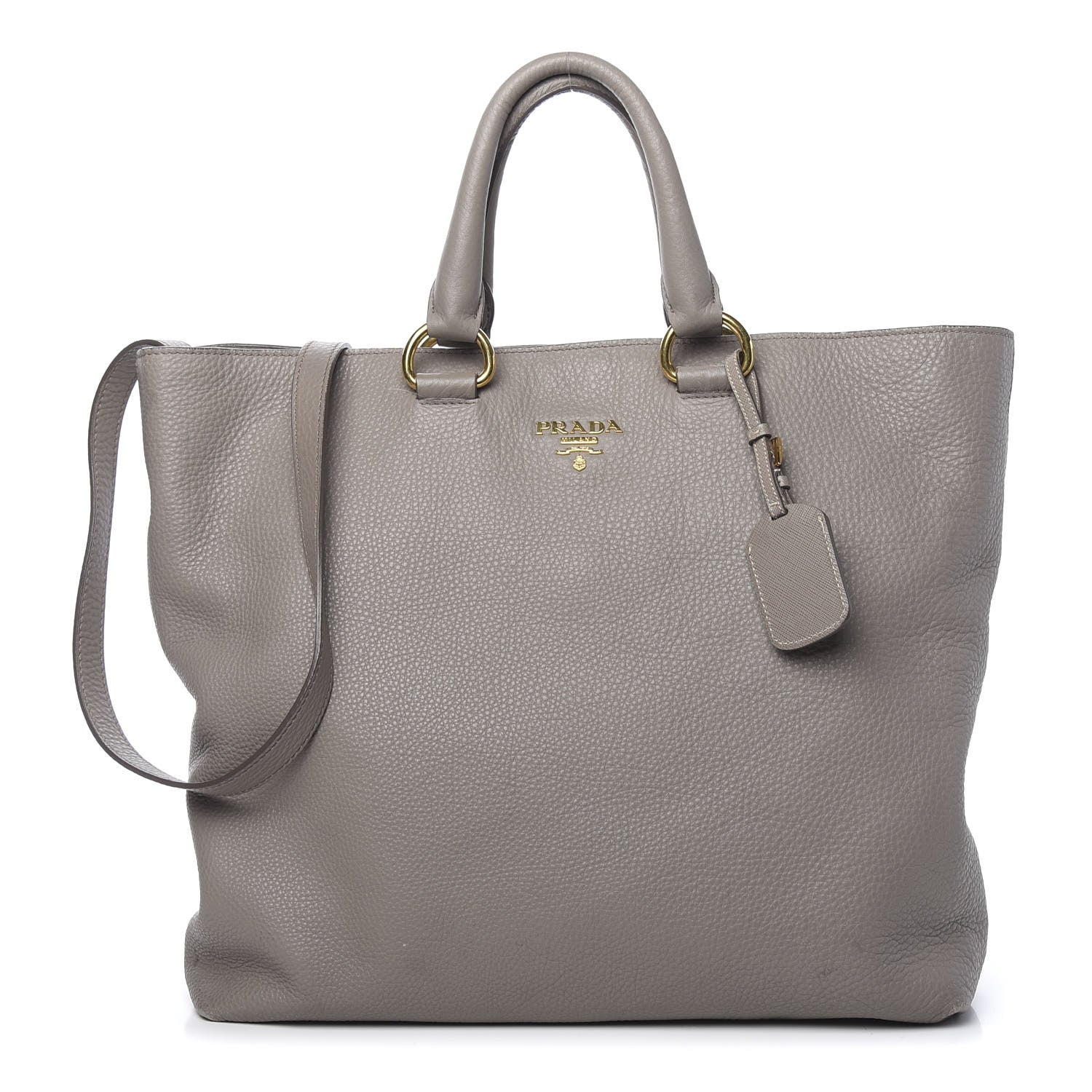 Prada Vitello Daino Tote Argilla 1 of 18