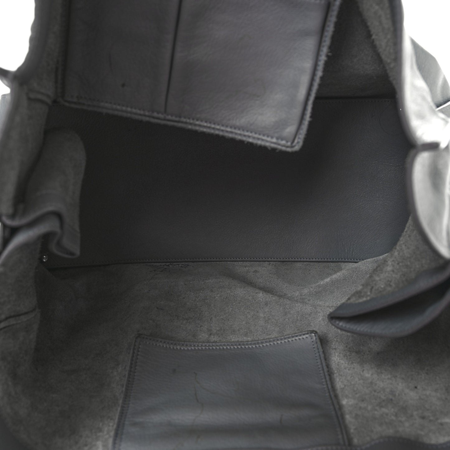 Veau Papier A4 Zip Around Tote Grey