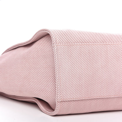 Chanel Mixed Fibers Calfskin Medium Deauville Tote Pink 6 of 10