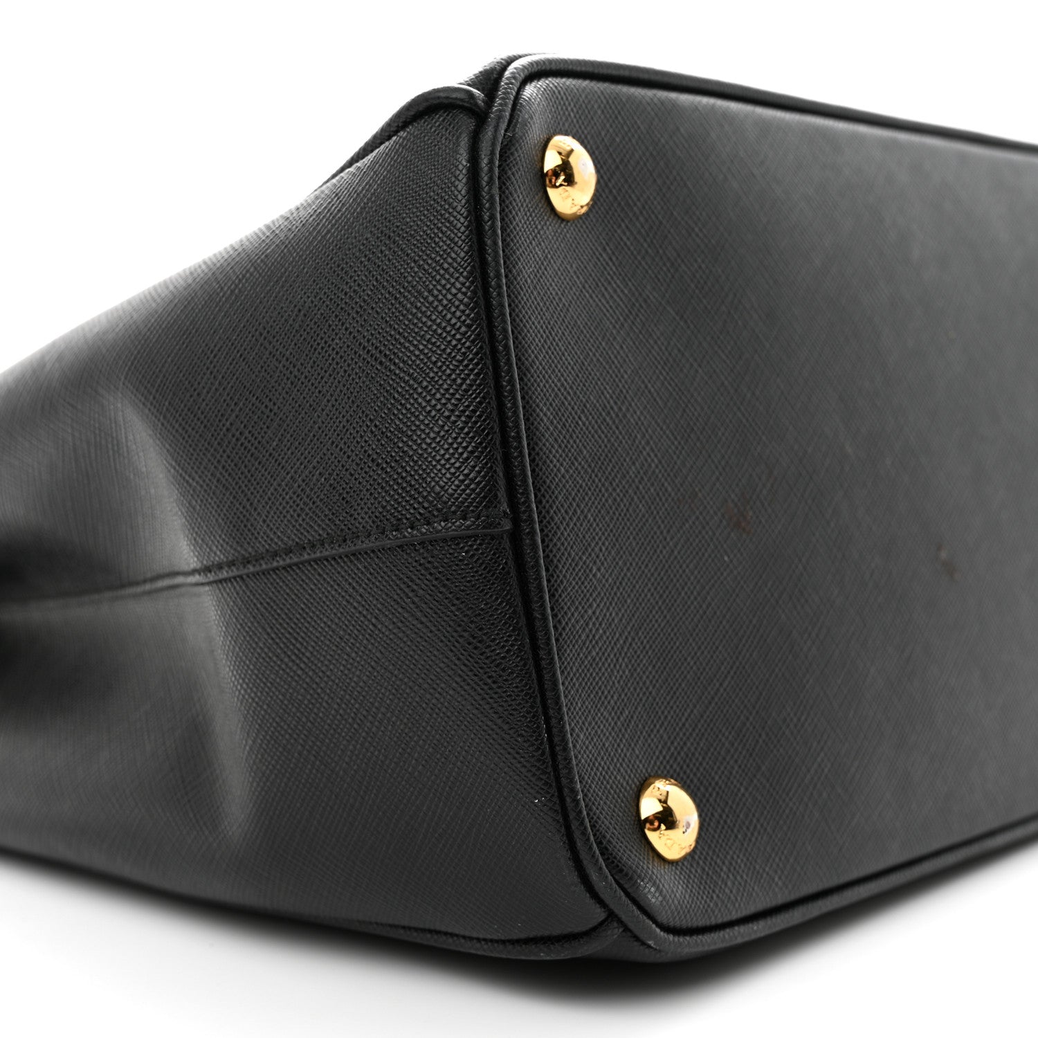 Prada Saffiano Medium Galleria Double Zip Tote Black 8 of 14