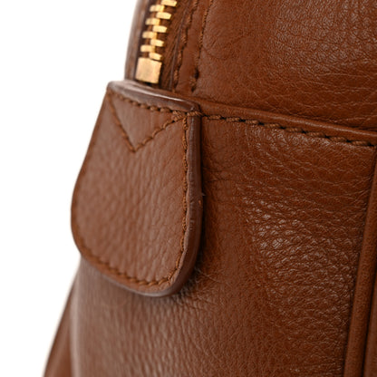 Burberry Pebbled Calfskin Small Ashbury Satchel Tan 10 of 10