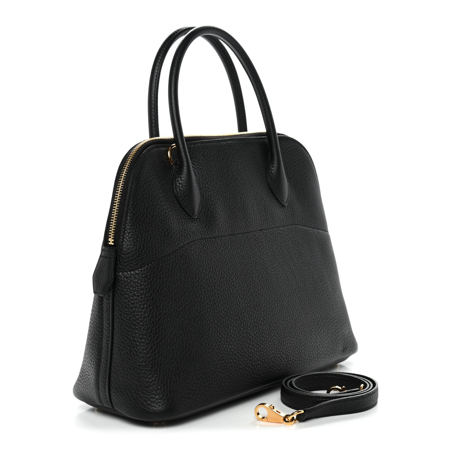 Hermes Taurillon Clemence Bolide 31 Black 3 of 10