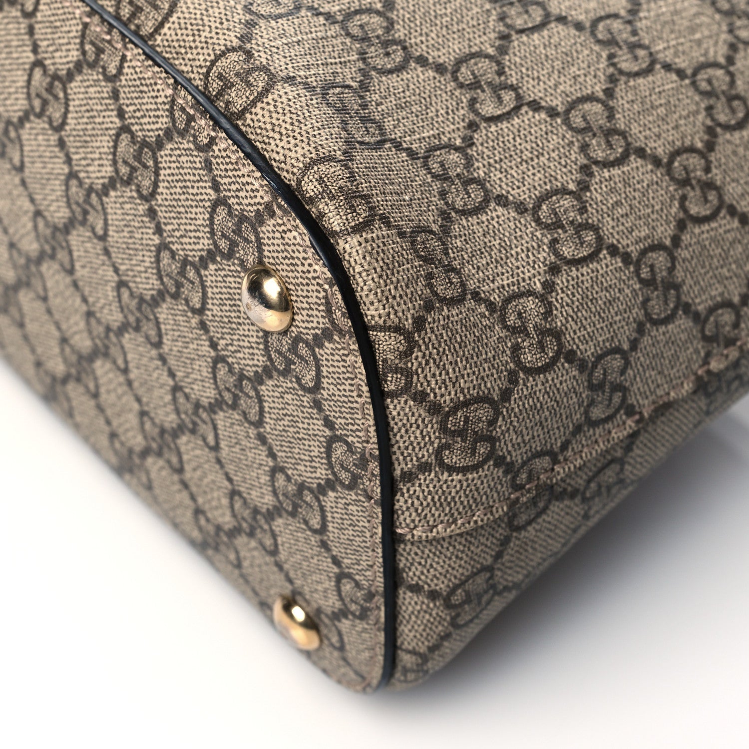 Gucci GG Supreme Monogram Linea A Hobo Brown 11 of 11