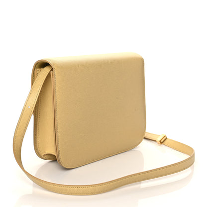 Celine Box Liege Calfskin Medium Classic Box Flap Bag Sand 4 of 17