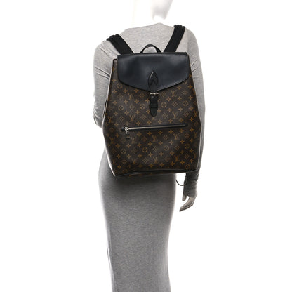 Louis Vuitton Monogram Macassar Palk Backpack 2 of 10