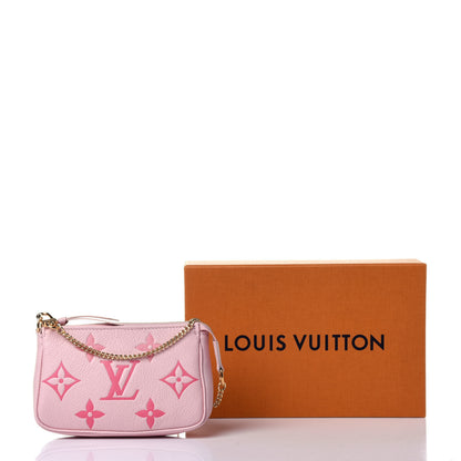 Louis Vuitton Empreinte Monogram Giant By The Pool Mini Pochette Accessories Bouton De Rose 11 of 11