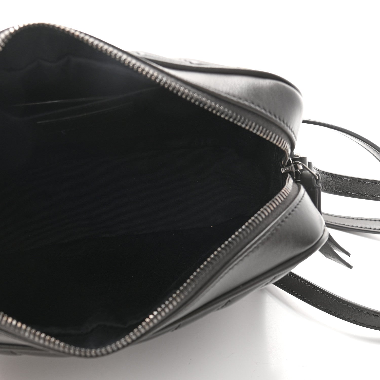 Saint Laurent Calfskin Matelasse Monogram Lou Camera Bag Asphalt 5 of 8