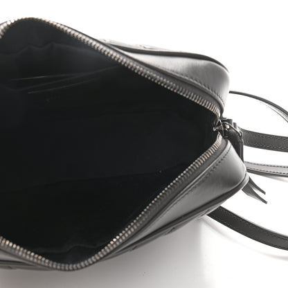 Saint Laurent Calfskin Matelasse Monogram Lou Camera Bag Asphalt 5 of 8