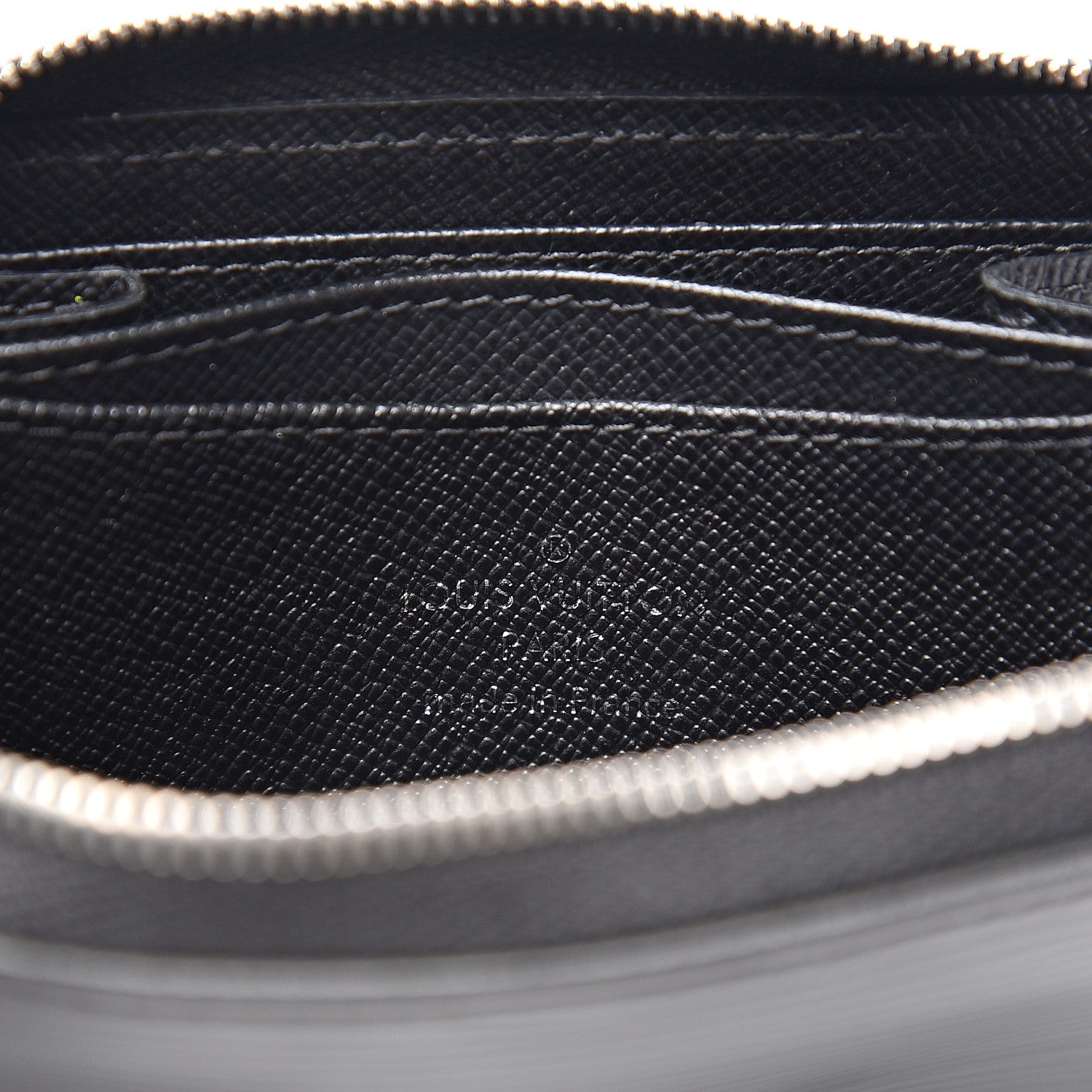 Louis Vuitton Epi Zippy Coin Purse Black 5 of 5