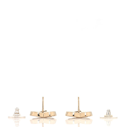 Chanel Metal CC Heart Coco In Love Earrings Gold 2 of 3