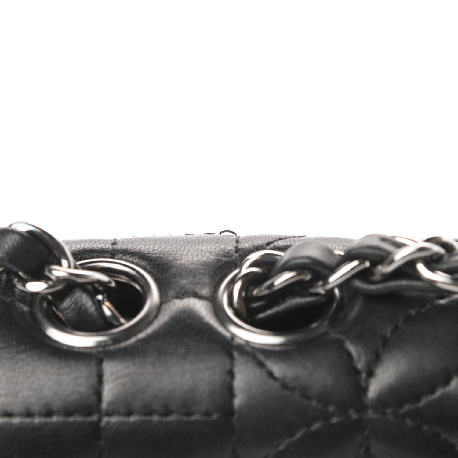 Chanel Lambskin Mini Lady Graphic Flap Black 14 of 14