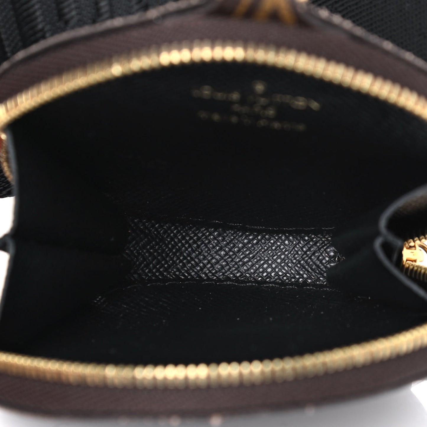 Monogram Multi Pochette Accessories Bandouliere Shoulder Strap Black