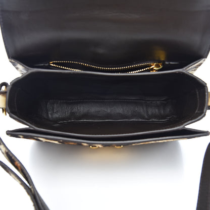 Miu Miu Calfskin Hair Leopard Crossbody Bag 5 of 13