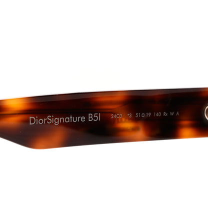 Christian Dior Acetate DiorSignature B5I Sunglasses Havana 5 of 7