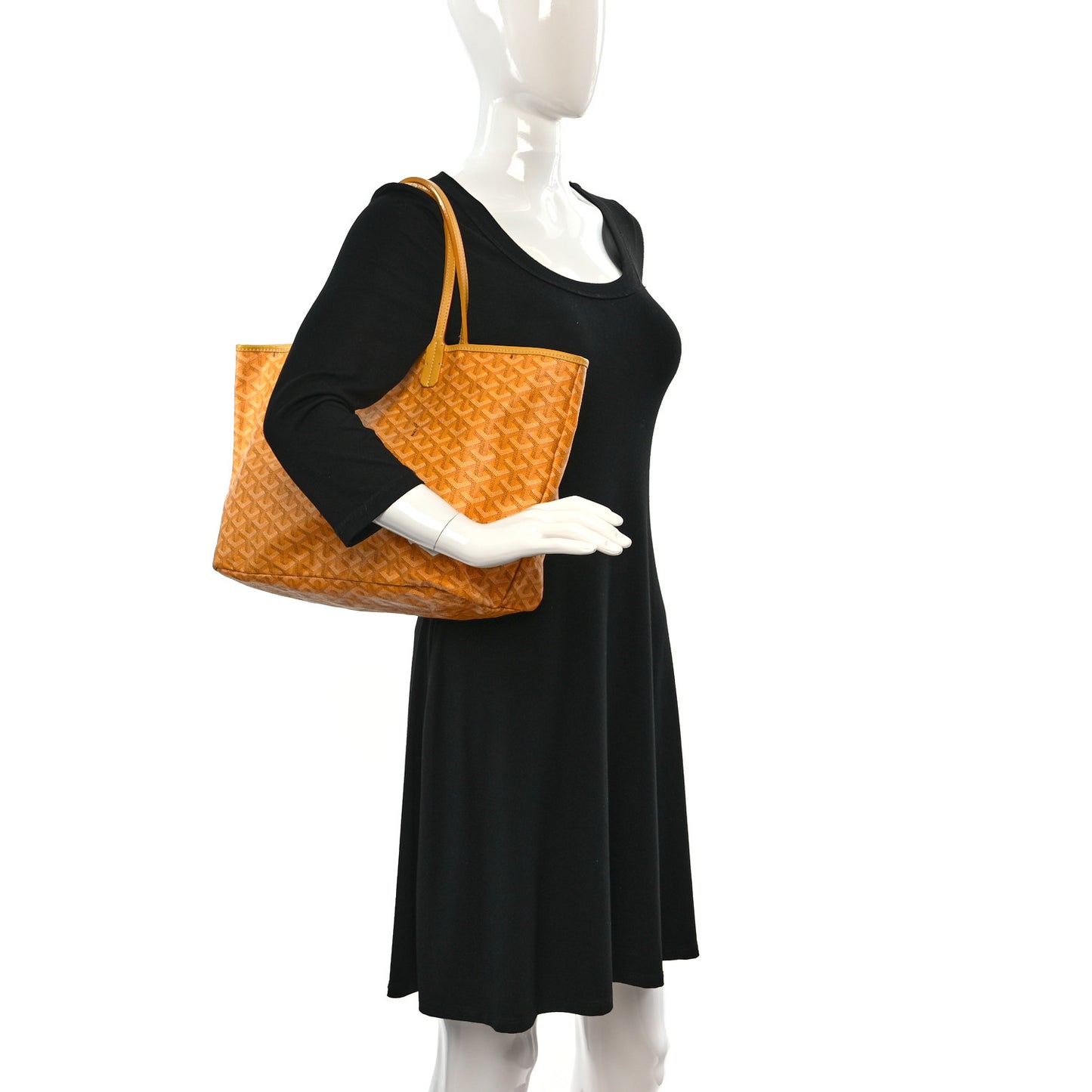 Goyardine Saint Louis PM Yellow