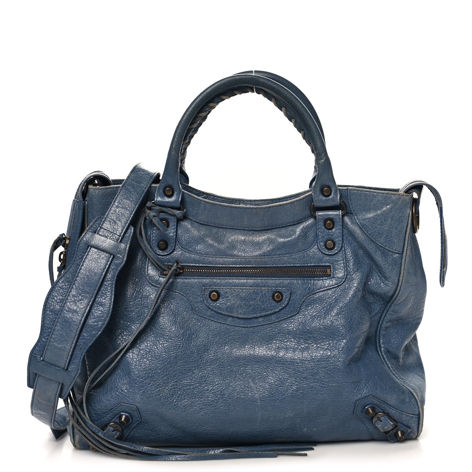 Balenciaga Agneau Classic Hardware Velo Bleu Persan 1 of 19