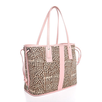 MCM Visetos Medium Reversible Liz Shopper Tote Pink 10 of 12