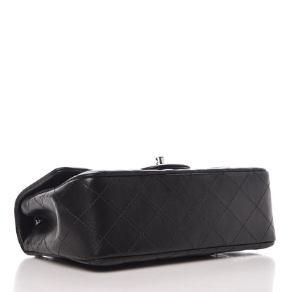 Chanel Lambskin Quilted Mini Rectangular Flap Black 3 of 8