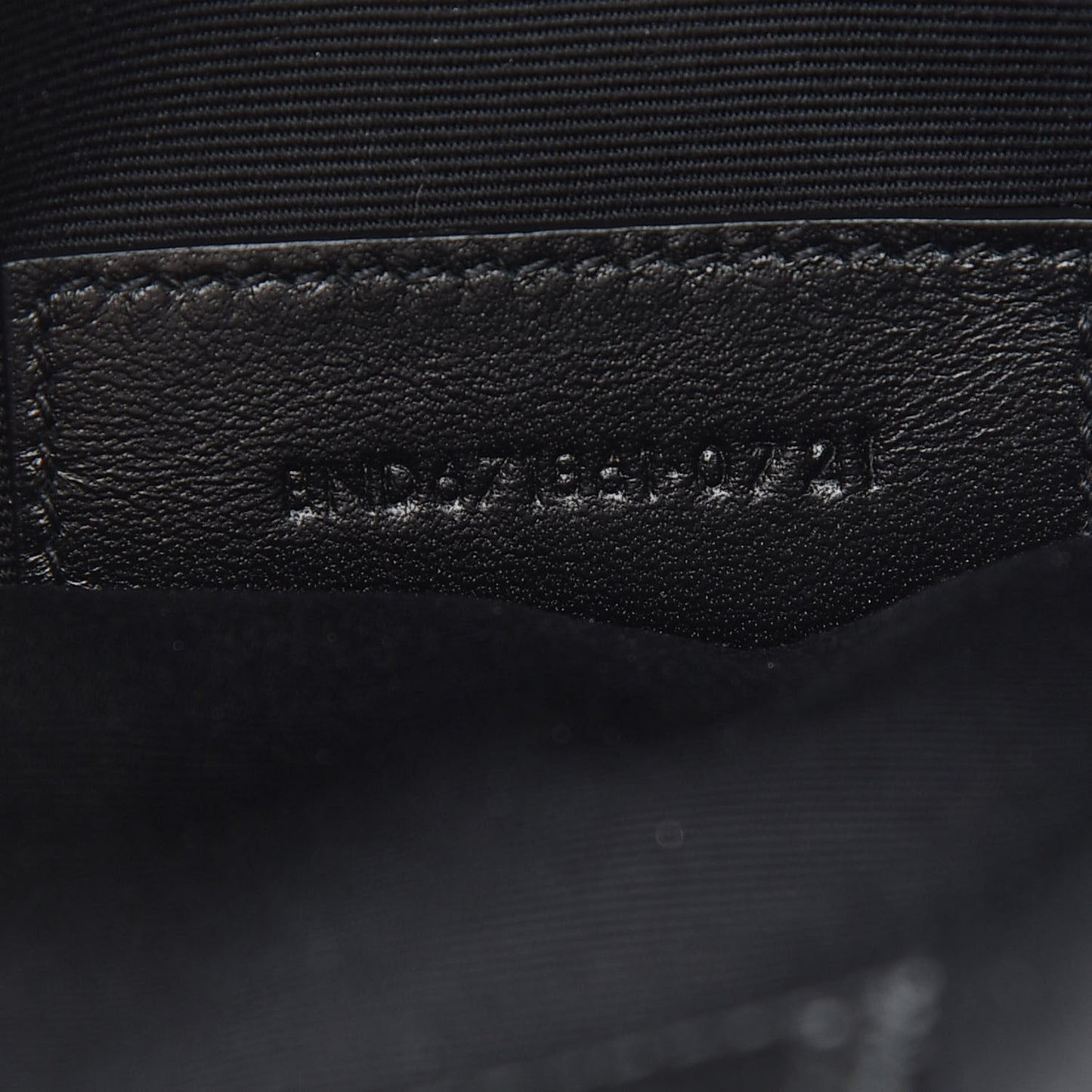 Lambskin Suede Patchwork Monogram Jamie Cube Black