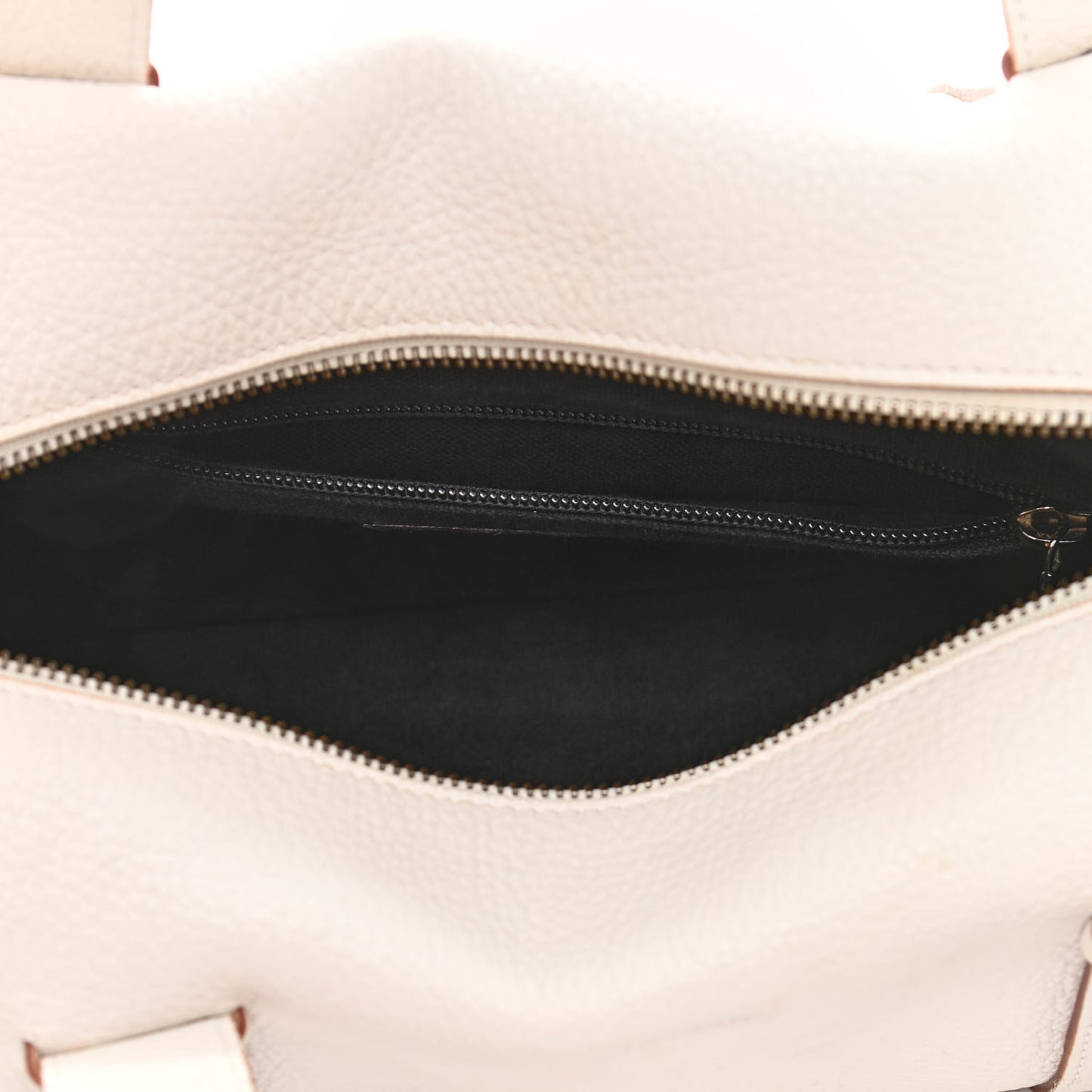 Calfskin Barrel Bag White