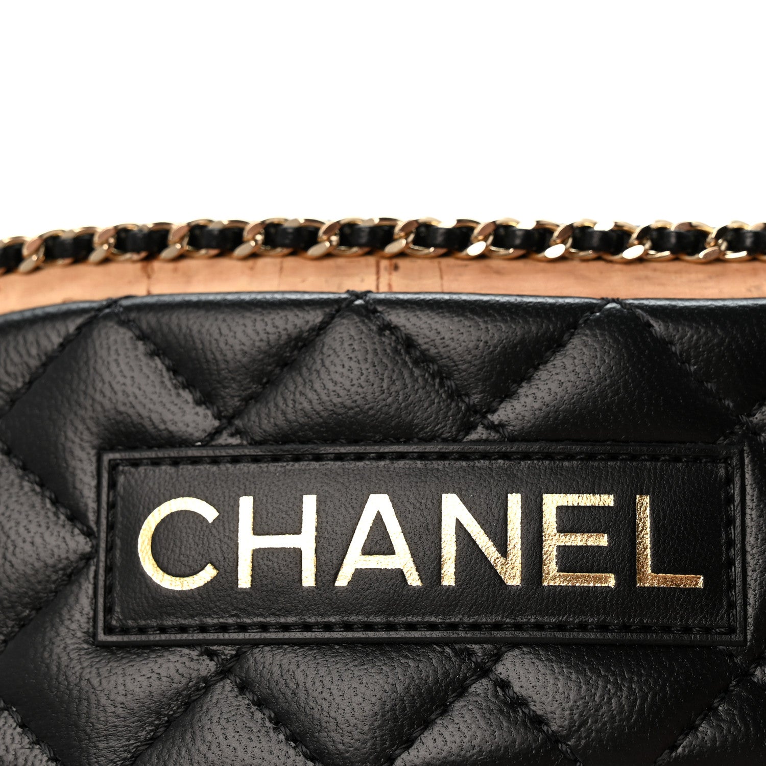 Chanel Lambskin Quilted Chain CC Mules 39 Black 8 of 9